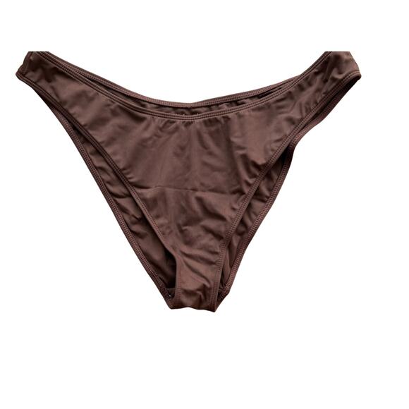 LA Hearts PacSun Brown Bikini Bottom Size L Vacation Resort Island Summer Beach - Picture 1 of 5